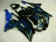 Blue Flame Black 2008-2016 Yamaha YZF R6 Motorcycle Fairings