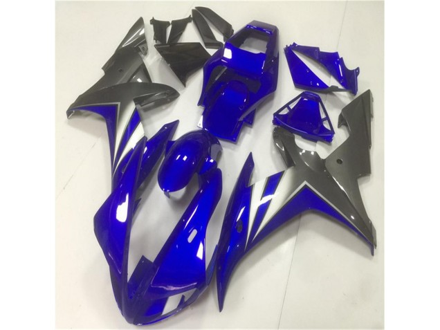 Blue Grey 2002-2003 Yamaha YZF R1 Motorcycle Fairings Blue Grey 2002-2003 Yamaha YZF R1 Motorcycle Fairings
