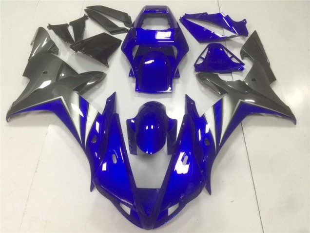 Blue Grey 2002-2003 Yamaha YZF R1 Motorcycle Fairings Blue Grey 2002-2003 Yamaha YZF R1 Motorcycle Fairings