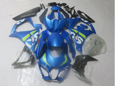Blue Lime 2017-2021 Suzuki GSXR 1000 Motorcycle Fairings