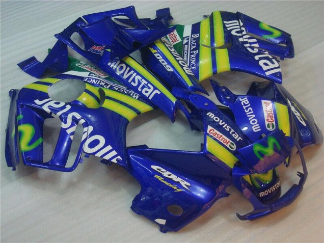 Blue Movistar Castrol 1995-1998 Honda CBR600 F3 Motorcycle Fairings