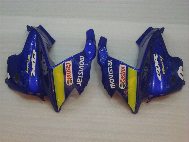 Blue Movistar Castrol 1995-1998 Honda CBR600 F3 Motorcycle Fairings