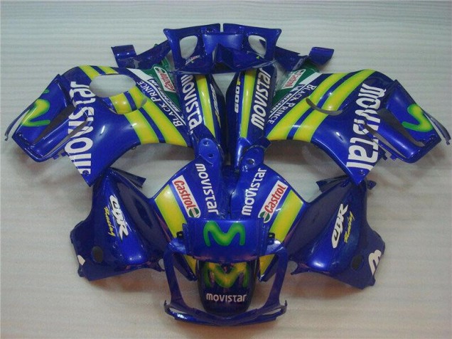 Blue Movistar Castrol 1995-1998 Honda CBR600 F3 Motorcycle Fairings
