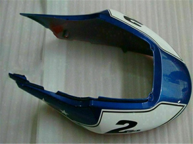 Blue Red Castrol Cycle World 2004-2007 Honda CBR600 F4i Motorcycle Fairings
