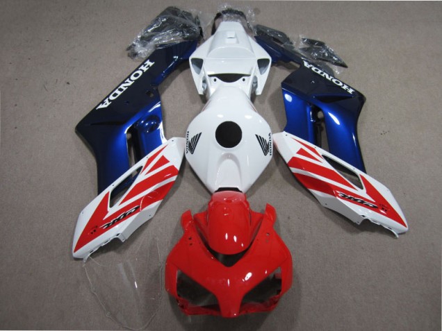 Blue Red White 2004-2005 Honda CBR1000RR Motorcycle Fairings