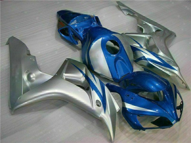 Blue Silver 2006-2007 Honda CBR1000RR Motorcycle Fairings Blue Silver 2006-2007 Honda CBR1000RR Motorcycle Fairings