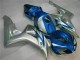 Blue Silver 2006-2007 Honda CBR1000RR Motorcycle Fairings Blue Silver 2006-2007 Honda CBR1000RR Motorcycle Fairings
