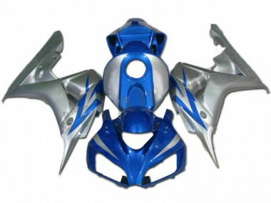 Blue Silver 2006-2007 Honda CBR1000RR Motorcycle Fairings