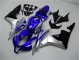 Blue Silver Black 2007-2008 Honda CBR600RR Motorcycle Fairings Blue Silver Black 2007-2008 Honda CBR600RR Motorcycle Fairings