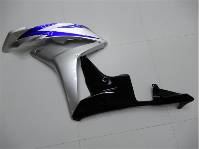 Blue Silver Black 2007-2008 Honda CBR600RR Motorcycle Fairings Blue Silver Black 2007-2008 Honda CBR600RR Motorcycle Fairings