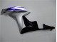 Blue Silver Black 2007-2008 Honda CBR600RR Motorcycle Fairings Blue Silver Black 2007-2008 Honda CBR600RR Motorcycle Fairings