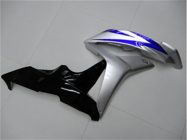 Blue Silver Black 2007-2008 Honda CBR600RR Motorcycle Fairings Blue Silver Black 2007-2008 Honda CBR600RR Motorcycle Fairings