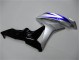 Blue Silver Black 2007-2008 Honda CBR600RR Motorcycle Fairings Blue Silver Black 2007-2008 Honda CBR600RR Motorcycle Fairings
