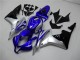 Blue Silver Black 2007-2008 Honda CBR600RR Motorcycle Fairings Blue Silver Black 2007-2008 Honda CBR600RR Motorcycle Fairings
