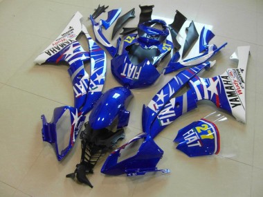 Blue Star Fiat 2008-2016 Yamaha YZF R6 Motorcycle Fairings