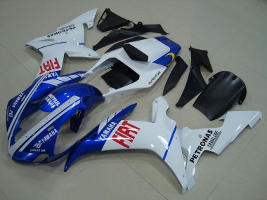Blue White 2002-2003 Yamaha YZF R1 Motorcycle Fairings