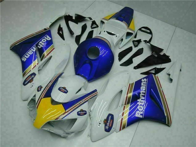 Blue White 2004-2005 Honda CBR1000RR Full Motorcycle Fairing Kits