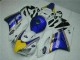 Blue White 2004-2005 Honda CBR1000RR Full Motorcycle Fairing Kits