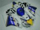 Blue White 2004-2005 Honda CBR1000RR Full Motorcycle Fairing Kits