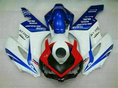 Blue White 2004-2005 Honda CBR1000RR Motorcycle Fairing