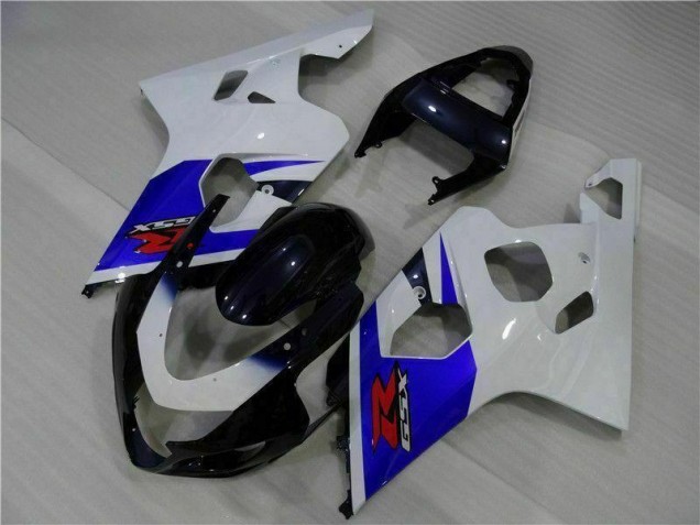 Blue White 2004-2005 Suzuki GSXR 600/750 Motorcycle Bodywork