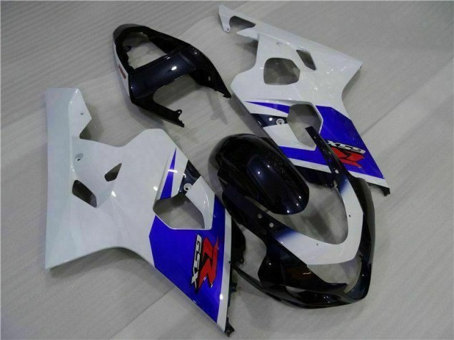 Blue White 2004-2005 Suzuki GSXR 600/750 Motorcycle Bodywork