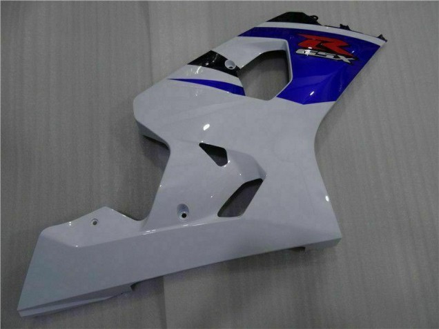 Blue White 2004-2005 Suzuki GSXR 600/750 Motorcycle Bodywork