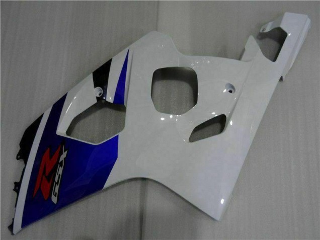 Blue White 2004-2005 Suzuki GSXR 600/750 Motorcycle Bodywork