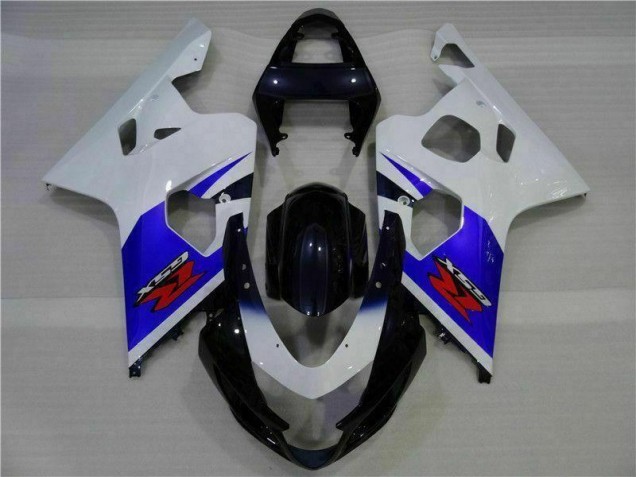 Blue White 2004-2005 Suzuki GSXR 600/750 Motorcycle Bodywork