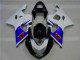 Blue White 2004-2005 Suzuki GSXR 600/750 Motorcycle Bodywork