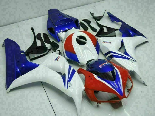 Blue White 2006-2007 Honda CBR1000RR Motorcycle Fairings Blue White 2006-2007 Honda CBR1000RR Motorcycle Fairings