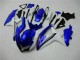Blue White 2008-2010 Suzuki GSXR 600/750 Motorcycle Bodywork