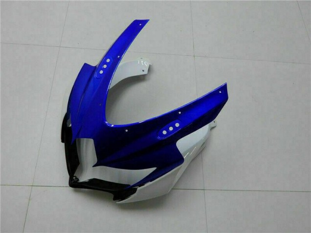 Blue White 2008-2010 Suzuki GSXR 600/750 Motorcycle Bodywork
