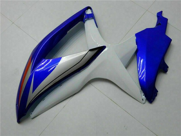 Blue White 2008-2010 Suzuki GSXR 600/750 Motorcycle Bodywork