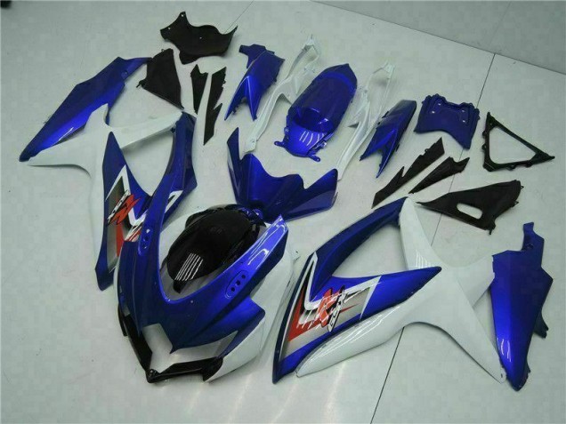 Blue White 2008-2010 Suzuki GSXR 600/750 Motorcycle Fairing Kits Blue White 2008-2010 Suzuki GSXR 600/750 Motorcycle Fairing Kits
