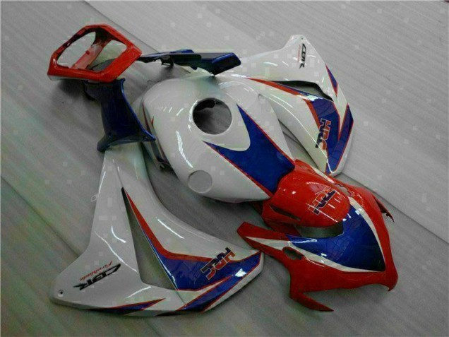 Blue White 2008-2011 Honda CBR1000RR Motorcycle Fairing