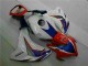 Blue White 2008-2011 Honda CBR1000RR Motorcycle Fairing