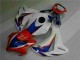 Blue White 2008-2011 Honda CBR1000RR Motorcycle Fairing