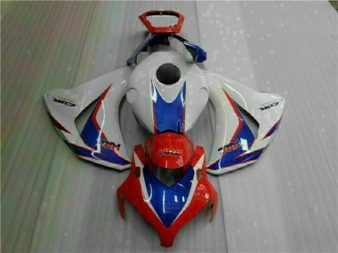 Blue White 2008-2011 Honda CBR1000RR Motorcycle Fairing