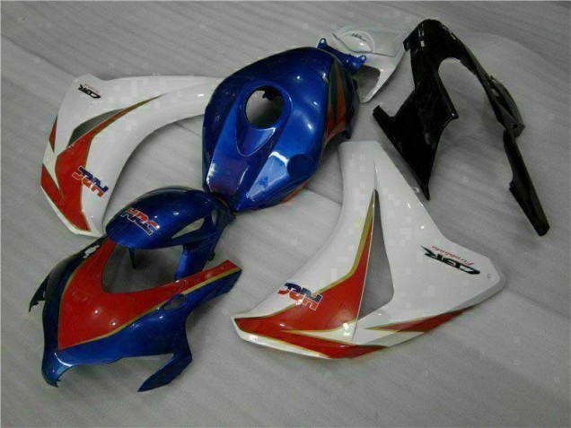 Blue White 2008-2011 Honda CBR1000RR Motorcycle Fairings