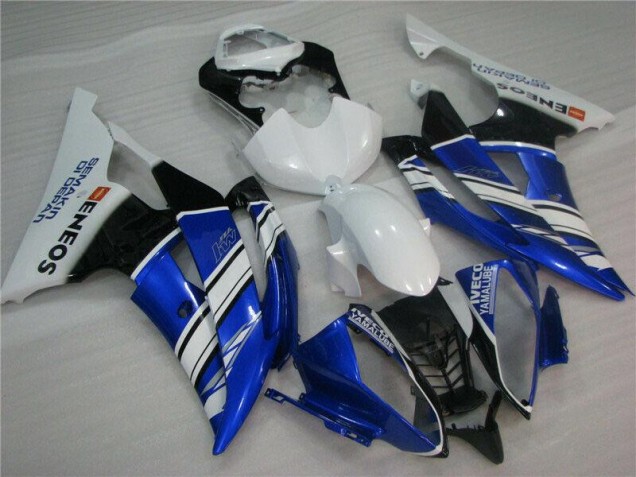 Blue White 2008-2016 Yamaha YZF R6 Motorcycle Fairings Blue White 2008-2016 Yamaha YZF R6 Motorcycle Fairings