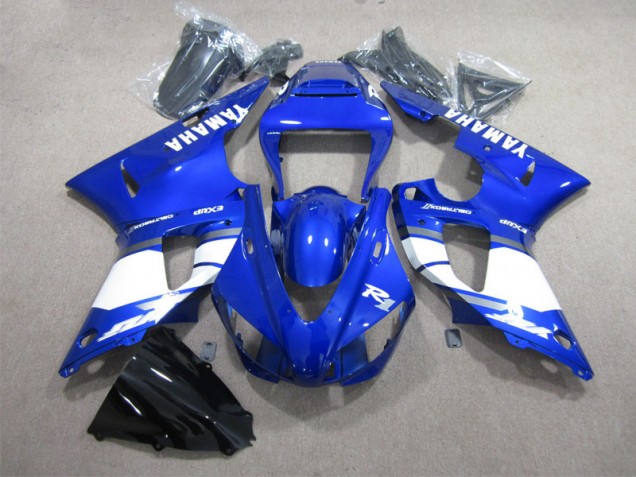 Blue White 2009-2011 Yamaha YZF R1 Full Motorcycle Fairing Kits Blue White 2009-2011 Yamaha YZF R1 Full Motorcycle Fairing Kits