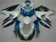 Blue White 2009-2016 Suzuki GSXR 1000 ABS Motorcycle Fairings Blue White 2009-2016 Suzuki GSXR 1000 ABS Motorcycle Fairings