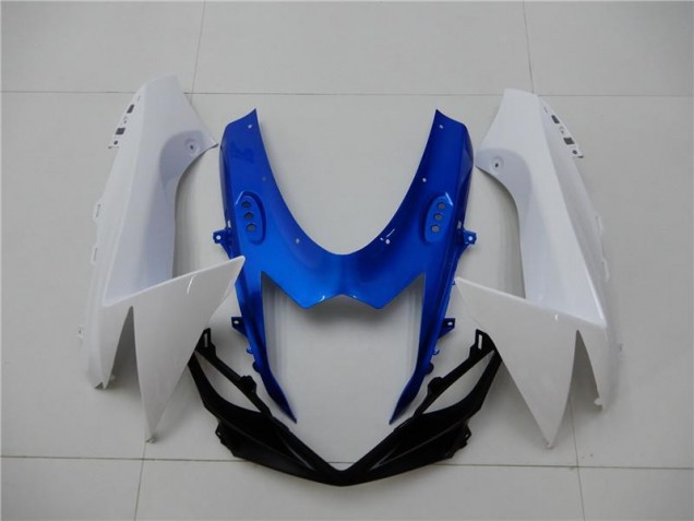 Blue White 2011-2021 Suzuki GSXR 600/750 Motorcycle Fairing