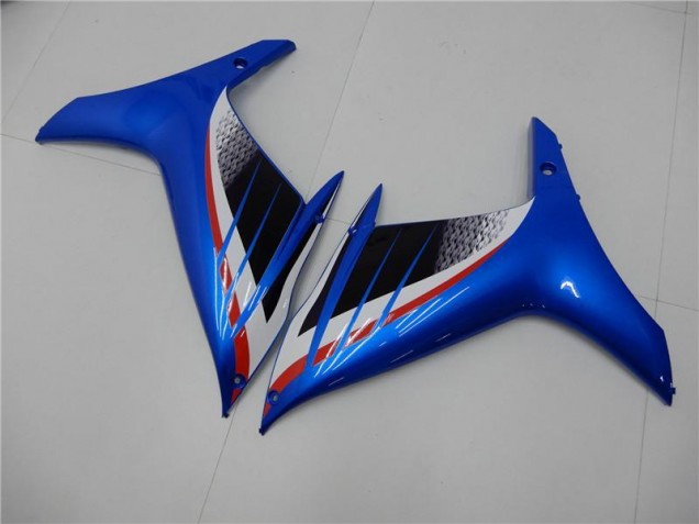 Blue White 2011-2021 Suzuki GSXR 600/750 Motorcycle Fairing