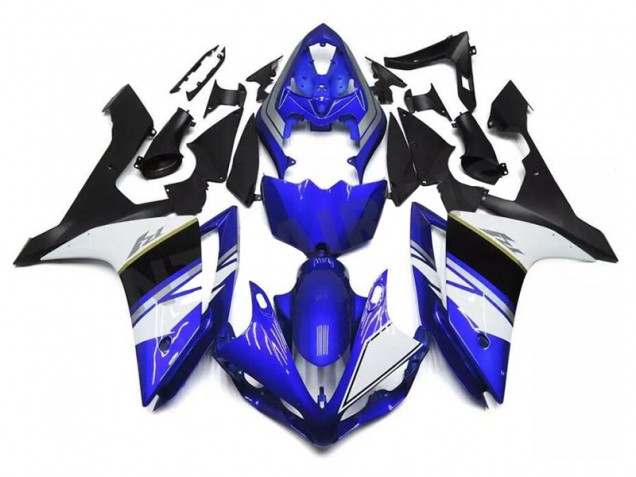 Blue White Black 2004-2006 Yamaha YZF R1 Motorcycle Fairing