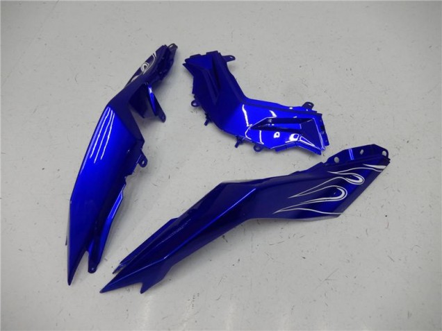 Blue White Black 2013-2016 Kawasaki EX300 Motorcycle Fairings