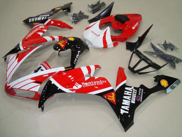 Blue White Red Black 2004-2006 Yamaha YZF R1 Motorcycle Fairings Blue White Red Black 2004-2006 Yamaha YZF R1 Motorcycle Fairings