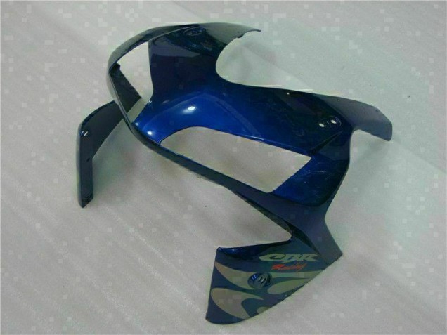 Blue with Silver Flame 2003-2004 Honda CBR600RR Motorcycle Fairings