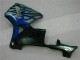 Blue with Silver Flame 2003-2004 Honda CBR600RR Motorcycle Fairings